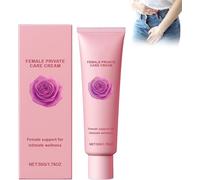 Women 's Health Natural Care Cream, Crema de cuidado privado femenino, Hidratante íntimo calmante para la piel con Extractos de hierbas, de rápida absorción, para todo tipo de piel (1 Pcs)