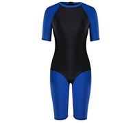 Women ' s One Piece Wetsuit | Scuba Diving & Snorkeling Swimsuit | Quick Dry Short Sleeve Design | UPF 50 + Sun Protection & Coral Safe (S)