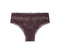 Women' Secret, Mujer, Braguita Brasileña Ancha Encaje Granate, Garnet, S