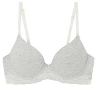 Women' Secret, Mujer, Gorgeous Sujetador Push Up Algodón Gris, Light Melange, 90B