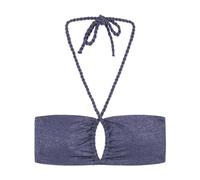 Women' Secret, Mujer, Top Bikini Bandeau Brillos Azul Marino, Dark Night, 95B