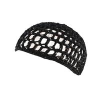 Women Shower Caps Hair Nets Cap,Sleeping Hairnet Snoods Wrap Bonnets Elastic Mesh Crochet Snoods for Women Long Straight Curl Wig Head Protector Wrapping Crochet Wave Cook Hats