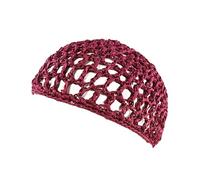 Women Shower Caps Hair Nets Cap,Sleeping Hairnet Snoods Wrap Bonnets Elastic Mesh Crochet Snoods for Women Long Straight Curl Wig Head Protector Wrapping Crochet Wave Cook Hats