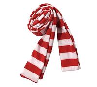 Women Spring Stripe Pattern Scarfle Teckerchief Y2K Colorful King Guard De Punto Ligero