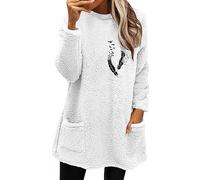 Women Sweatshirt Womens Solid Color Tops Ladies Fall Winter Basic Sweatshirts Womens Solid Color Loungewear Fall Pullovers Halloween Tops ES-21