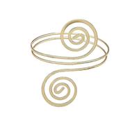 Women Upper Arm Band Armlet Multilayer Cuff Bangle Bracelet Jewelry Golden