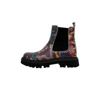 Women Vegan Leather Multicolor Long Boots - Never Stop Dreaming Design