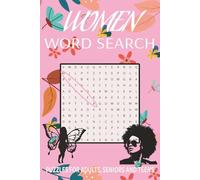 Women Word Search Puzzle Book: Word Searches with Easy to Read Print about Women, Women Power, Women Strength and more | 6x9 inches, 110 pages | 50+ ... Gift for Vacations, Holidays and Free Times