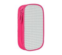 WOmeng Estuche práctico con estampado de café para lápices, suministros escolares, bolígrafos, lápices, accesorios de arte, varias ocasiones, Pink, Talla única, Bolsillo para el paquete