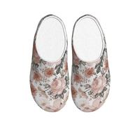 WOmeng Pantuflas de TPR con estampado de la Torre Eiffel de París para adultos, suaves, para interiores, primavera, viajes, hogar, calzado cómodo