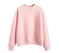 Women's 2026 Fall Mockneck Sweatshirt Solid Color Pull Over Top with Soft Fabric and Comfortable Fit