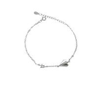 Women's 925,Cute Girl Paper Plane Star Art,Ladies Fashion Wrist Wear European and American Jewelry,Jewellery Sets