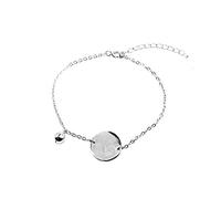 Women's 925,Round Bell Bell Personality Art, Beautiful Bead Art,Ladies Fashion Wrist Wear European and American Jewelry,Jewellery Sets