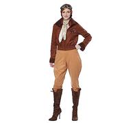 Women's Amelia Earhart Fancy Dress Costume X-Small
