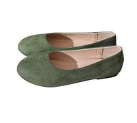 Women's Ballet Flats Casual Round Toe Ladies Stylish Slip On Ballerina Flats Girls Fashionable Solid Color Ballet Pumps Dolly Shoes Womens Comfy Office Driving Flat Shoes Loafers