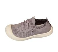 Womens Barefoot Trainers Running Shoes Walking Slip On Sneakers Gym Workout Work Casual Shoes Tennis Walk Sport Training Breathable Lightweight Shoes