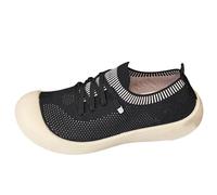 Womens Barefoot Trainers Running Shoes Walking Slip On Sneakers Gym Workout Work Casual Shoes Tennis Walk Sport Training Breathable Lightweight Shoes