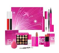 Womens Beginner Makeup Kit, Makeup Kit,Full Professional Long Lasting Sweat Proof Tool | Beauty Kits All Inclusive Variety For Girl Adults Christmas Birthday Halloween Play Toy Pretend