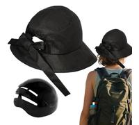 Womens Bikes Helmet - Windproof Unisex Wide Brim Hat