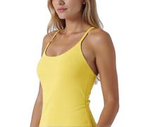 Women's Black Athletic Dress with Built-in Shorts and Removable Pads for Tennis Running Gym Workout Casual Summer Wear with Side Pockets Anti Chafing Slip Dress