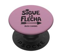 Womens Buen Camino de Santiago 2026 St James Sigue La Flecha PopSockets PopGrip Adhesivo