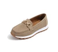 Women's Casual Loafers Comfortable Orthopedic Sneakers for Women Comfortable Round Toe Slip On Business Office Flats Shoe Criss Cross Metallic Chain Embellished Loafers (Khaki,37.5)