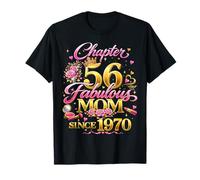 Womens Chapter 66 Fabulous Since 1960 66th Birthday Mom Camiseta