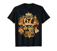 Womens Chapter 67 Fabulous Since 1959 67th Birthday Wife Camiseta