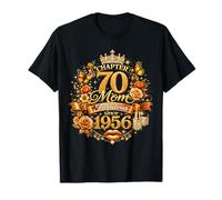 Womens Chapter 70 Mom Fabulous Since 1956 70th Birthday Camiseta