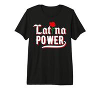 Womens Chingona Badass Chicana Power Mexicana Pride Quote Camiseta Premium
