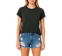 Women's Classic White Cotton T-Shirt Casual Loose Fit Short Sleeve Basic Top for Everyday Wear, Ideal as a Versatile Layering Piece or Standalone Outfit Option