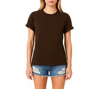 Women's Classic White Cotton T-Shirt Casual Loose Fit Short Sleeve Basic Top for Everyday Wear, Ideal as a Versatile Layering Piece or Standalone Outfit Option