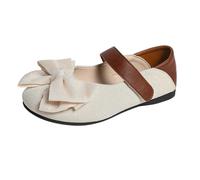 Women's Comfy Elastic Strap Wedge Slip-On Shoes,Womens Bowknot Ballet Flats Ankle Elastic Crossing Strap Round Toe Comfy Pumps Casual Work Ballerina Court Shoes