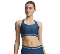 Women's Crossback Mid-Support Bra Blue/Blue Haze M M