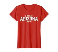 Women's Cute Arizona Mom, Arizona Fan Vintage Varsity Print Camiseta