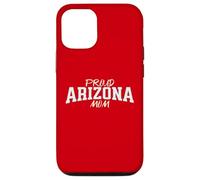 Women's Cute Arizona Mom, Arizona Fan Vintage Varsity Print Carcasa para iPhone 12/12 Pro
