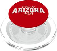 Women's Cute Arizona Mom, Arizona Fan Vintage Varsity Print PopSockets PopGrip para MagSafe