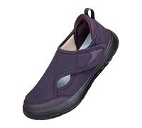 Women's Extra Wide Diabetic Edema Shoes,Lightweight Adjustable Closure Orthopedic Shoes for Women,Elderly Ladies Breathable Easy On/Off Mesh Walking Shoes for Swollen Feet