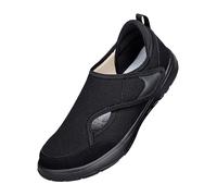 Women's Extra Wide Diabetic Edema Shoes,Lightweight Adjustable Closure Orthopedic Shoes for Women,Elderly Ladies Breathable Easy On/Off Mesh Walking Shoes for Swollen Feet