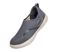 Women's Extra Wide Diabetic Edema Shoes,Lightweight Adjustable Closure Orthopedic Shoes for Women,Elderly Ladies Breathable Easy On/Off Mesh Walking Shoes for Swollen Feet