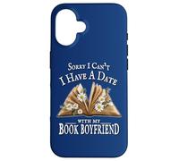 Womens Fantasy Romantasy Book Lover Date with Book Boyfriend Carcasa para iPhone 16