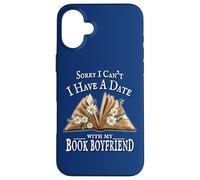 Womens Fantasy Romantasy Book Lover Date with Book Boyfriend Carcasa para iPhone 16 Plus