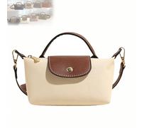 Women's Fashion Colorblock Mini Crossbody Bag, Crossbody Bags for Women, Handbags Purses with Adjustable Strap for Women (F)