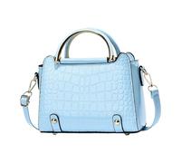 Women's Fashion Leather Shoulder Handbag, Tote, Purse & Satchel Bag For Ladies(Blue)