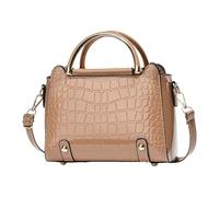 Women's Fashion Leather Shoulder Handbag, Tote, Purse & Satchel Bag For Ladies(Khaki)