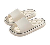 Womens Flip Flops Arch Support Lightweight Slippers Cloud Sliders Ladies Thick Recovery Pillow Soft Beach Walking Thong Sandals Washable Lightweight Shoes for Shower Bathroom Pool Beach Size 4-8.5