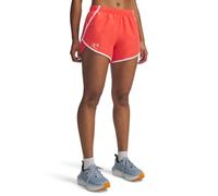 Women's Fly By 3'' Shorts Venom Red/White/Reflective L L
