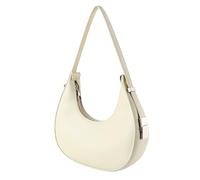 Women's French Summer Pure Color Casual Texture Fashion Extra Large Shoulder Armpit Bag(White)