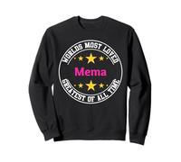 Women's Funny Worlds Most Loved Mema - Grandmother Sudadera