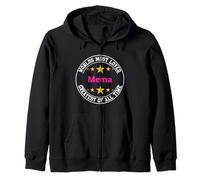Women's Funny Worlds Most Loved Mema - Grandmother Sudadera con Capucha